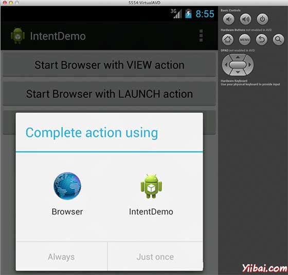 Android Two Activities