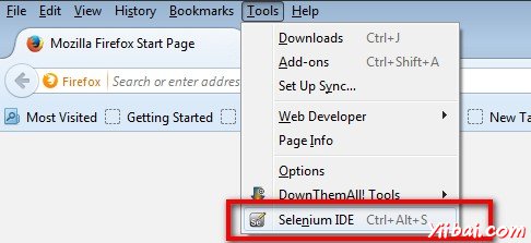Selenium IDE 5